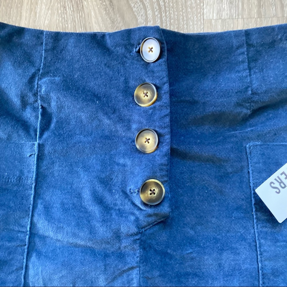 NWT Urban Outfitters BDG Blue Skirt. Medium - Picture 2 of 8